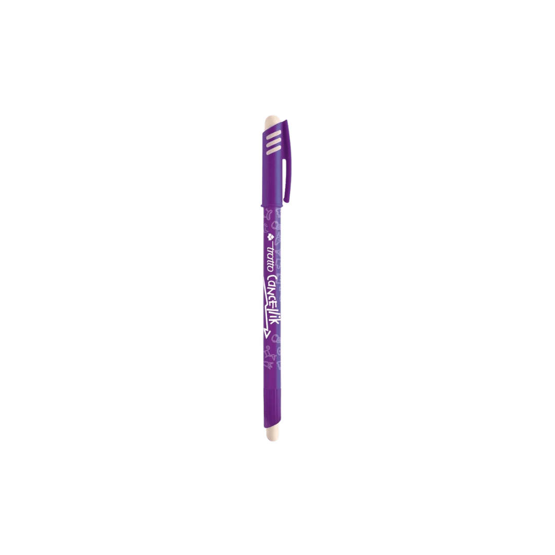 Cancellik 1.0 mm Erasable Ballpoint Pen In Purple