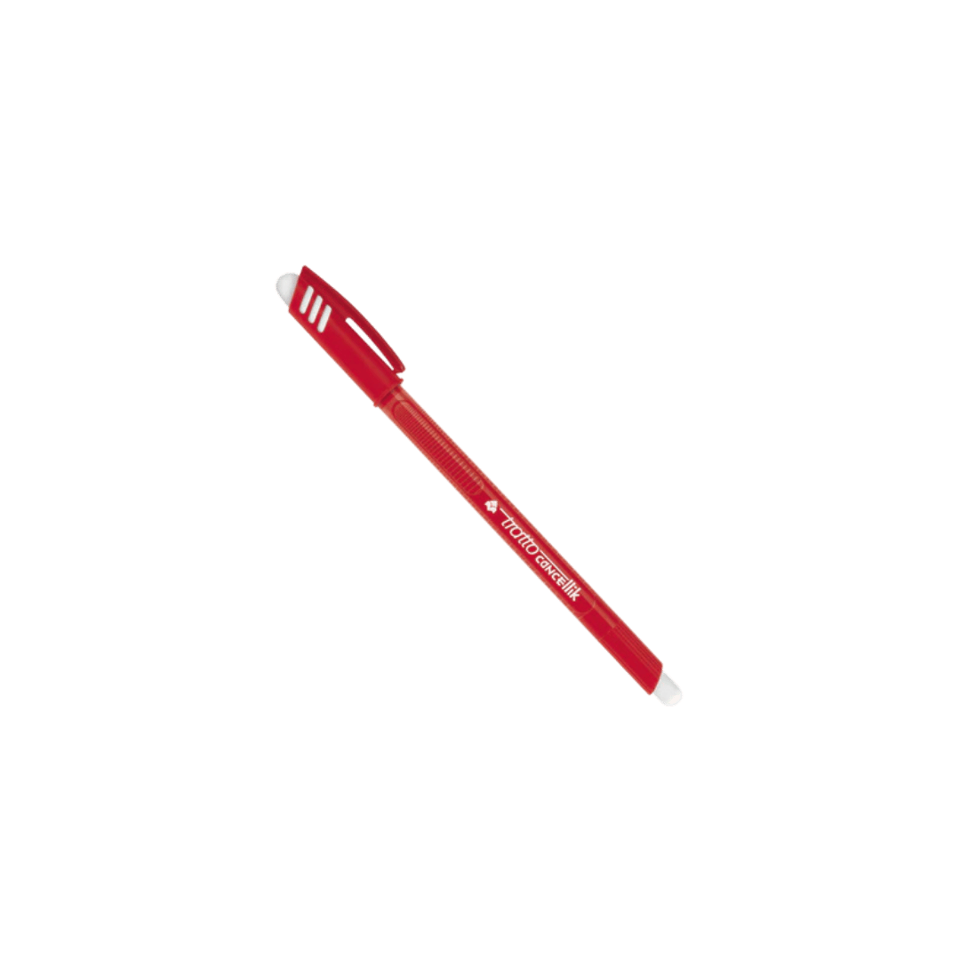 Cancellik 1.0 mm Erasable Ballpoint Pen In Red