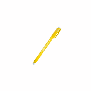 Cancellik 1.0 mm Erasable Ballpoint Pen In Yellow