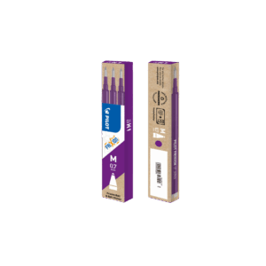 FriXion Ball 0.7mm Erasable Gel Pen Refill Pack of 3 pcs In Violet
