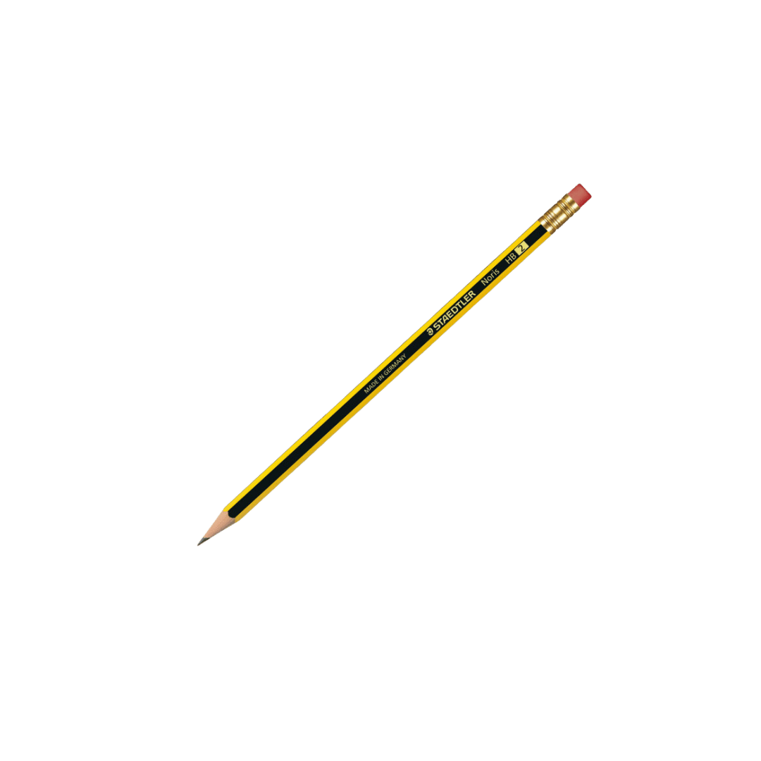 Noris 122 HB Pencil With Rubber