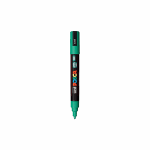 POSCA 1.8 - 2.5 mm PC5M Marker Medium In Green
