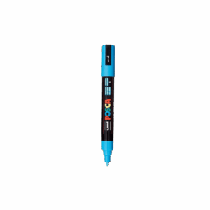 POSCA 1.8 - 2.5 mm PC5M Marker Medium In Light blue