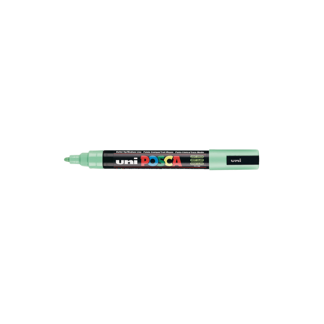 POSCA 1.8 - 2.5 mm PC5M Marker Medium In Light Green