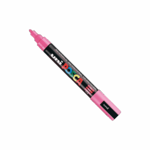 POSCA 1.8 - 2.5 mm PC5M Marker Medium In Pink