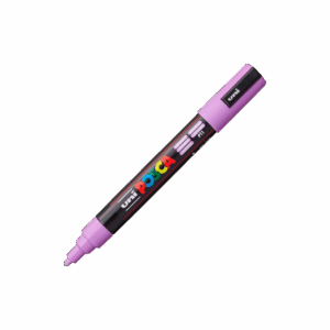 POSCA 1.8 - 2.5 mm PC5M Marker Medium In Purple