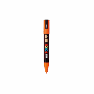POSCA 1.8 - 2.5 mm PC5M Marker Medium in Orange