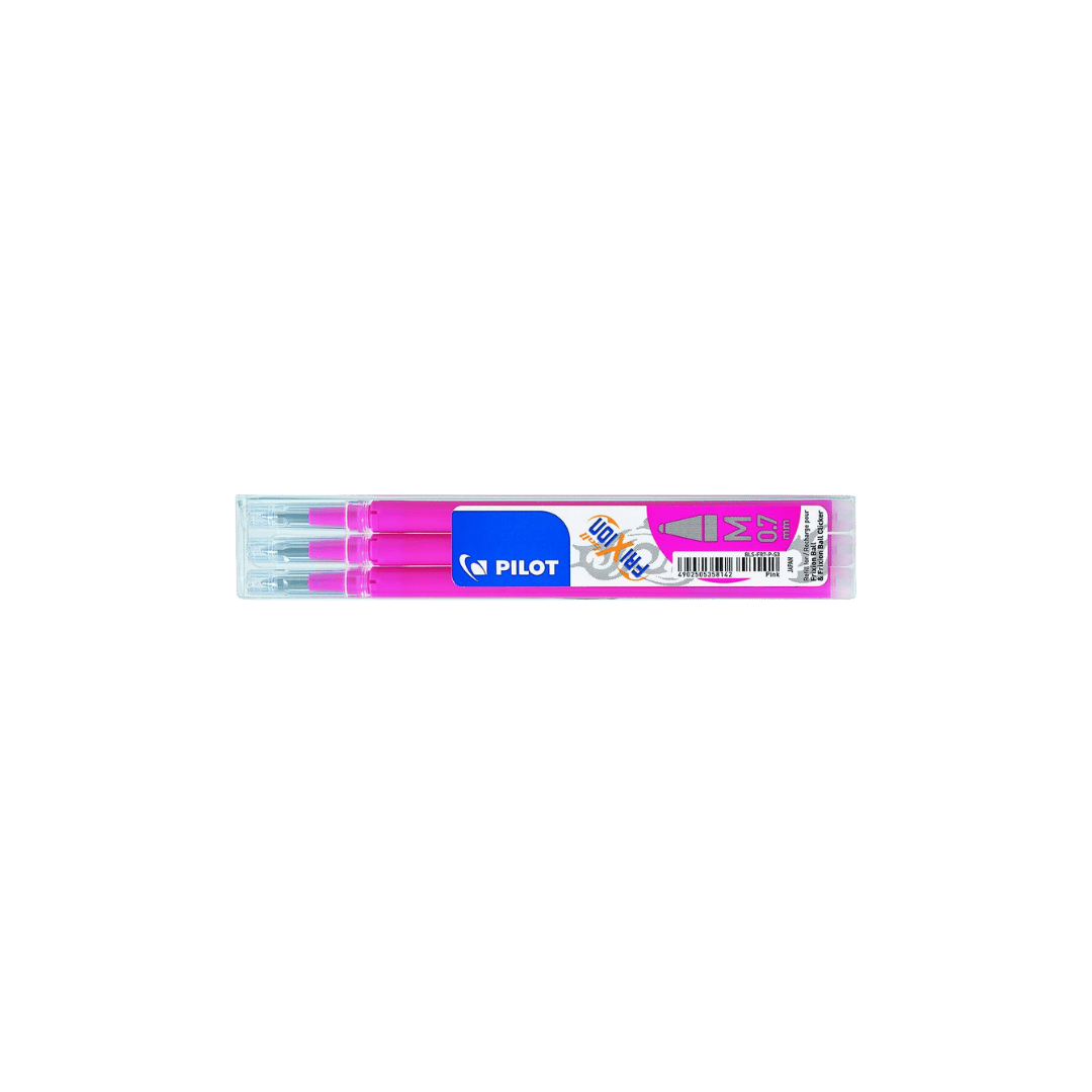 FriXion Ball 0.7mm Erasable Gel Pen Refill Pack of 3 pcs In Pink