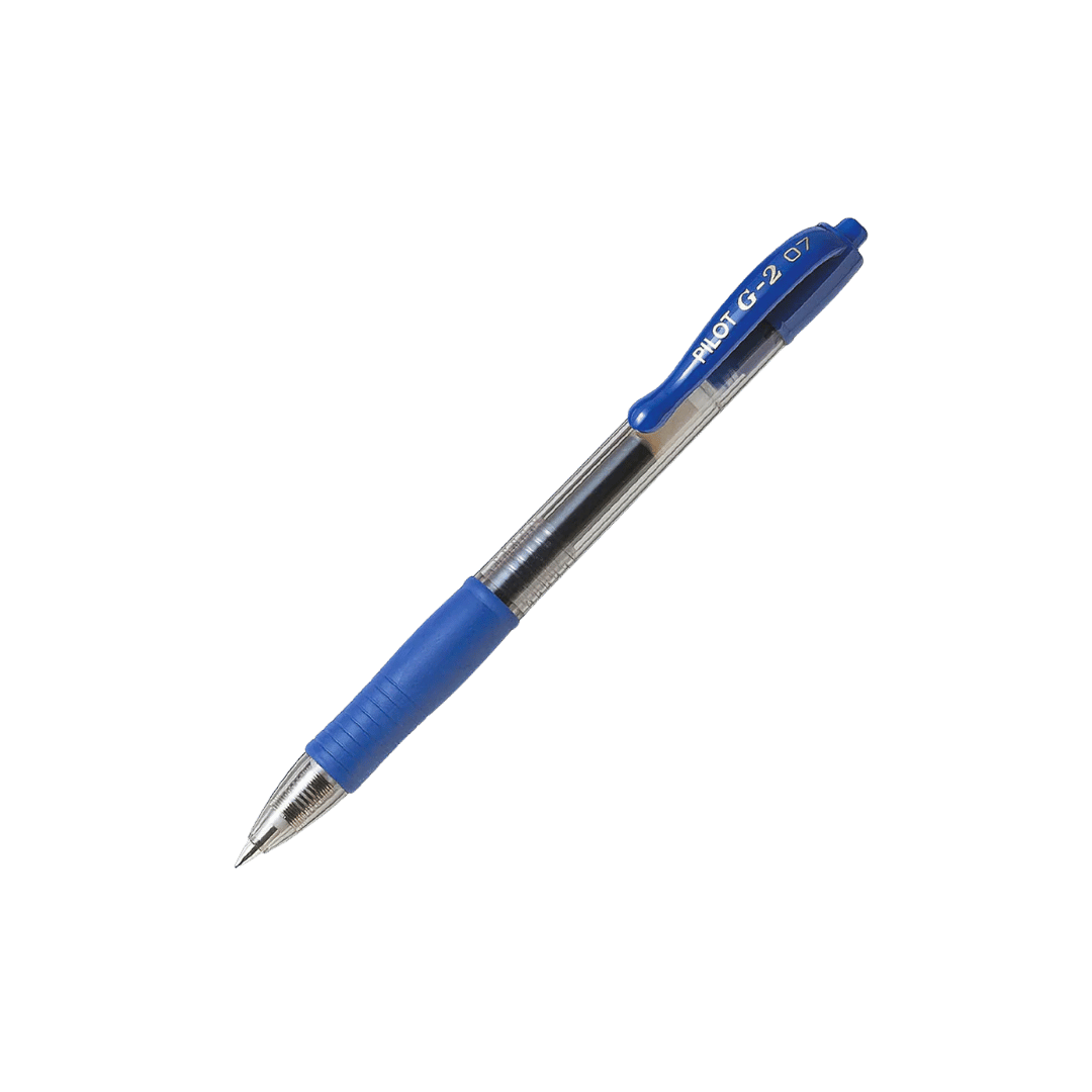 G-2 0.7mm Retractable Gel Rollerball in Blue
