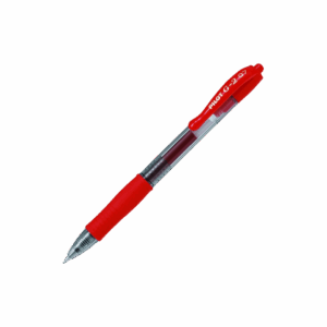 G-2 0.7mm Retractable Gel Rollerball in Red