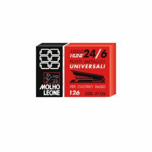 STAPLES 126 24/6- Box of 1000