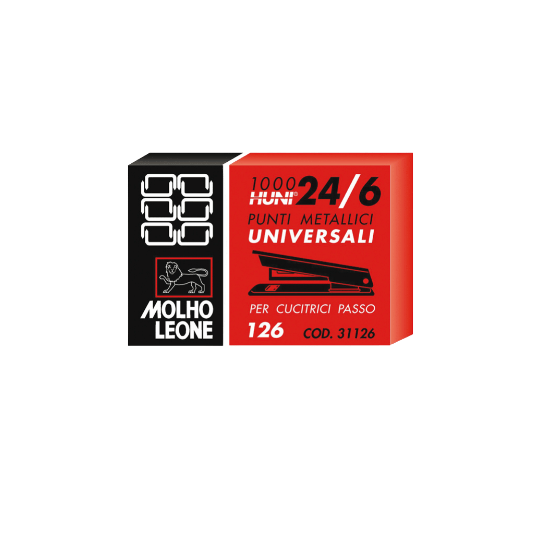 STAPLES 126 24/6- Box of 1000
