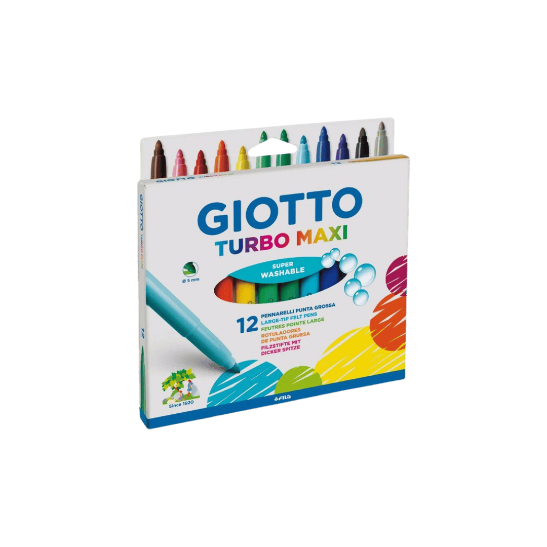 Turbo Maxi Markers Case Pack of 12