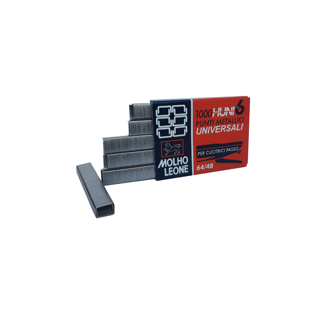Universal Staples Size 6/4- Box of 1000