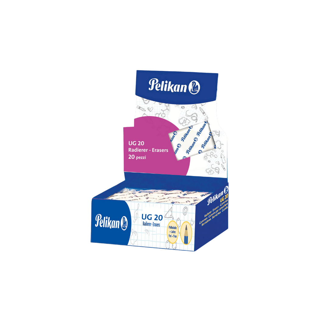 White Bread Eraser Box of 20